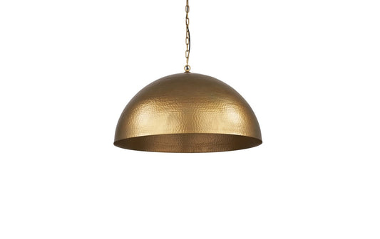 Hammered Gold Dome Pendant Light, Quality Handmade Gold Dome Light, Modern Dome Pendant Light, Hanging Lamp shade