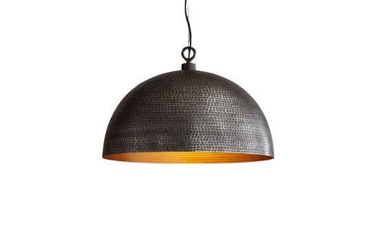 Hammered Black Dome Pendant Light, Quality Handmade Gold Dome Light, Modern Dome Pendant Light, Hanging Lamp shade