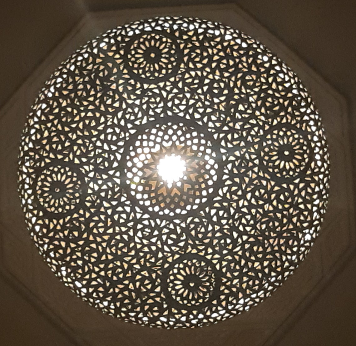 Pendant light, brass pendant light, Moroccan Brass Pendant Light, Moroccan Light Fixtures, Pendant Lighting, Simple Moroccan pendant lamp